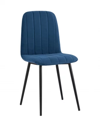 Стул Easy велюр Синий_0